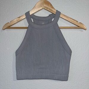 Aerie superchill seamless high neck bra top Size Small